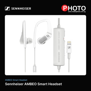 Sennheiser AMBEO 智能耳机 (iOS) 主动降噪、透明聆听和 3D 录音