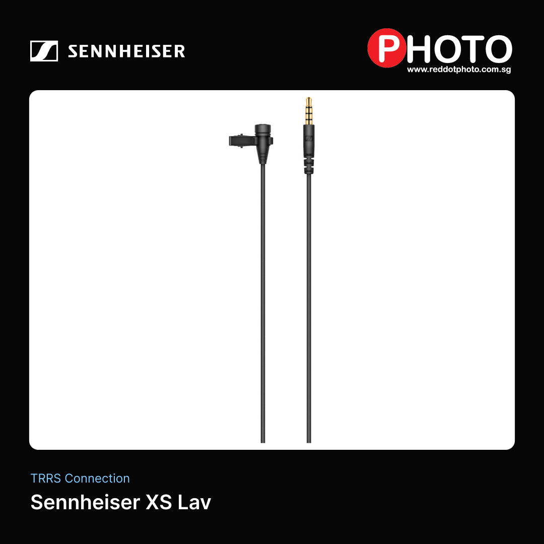 Sennheiser XS Lav 移动领夹麦克风（TRRS 连接） 