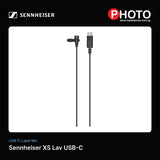 Sennheiser XS Lav USB-C 领夹麦克风（带 USB-C 端口的计算机和移动设备） 