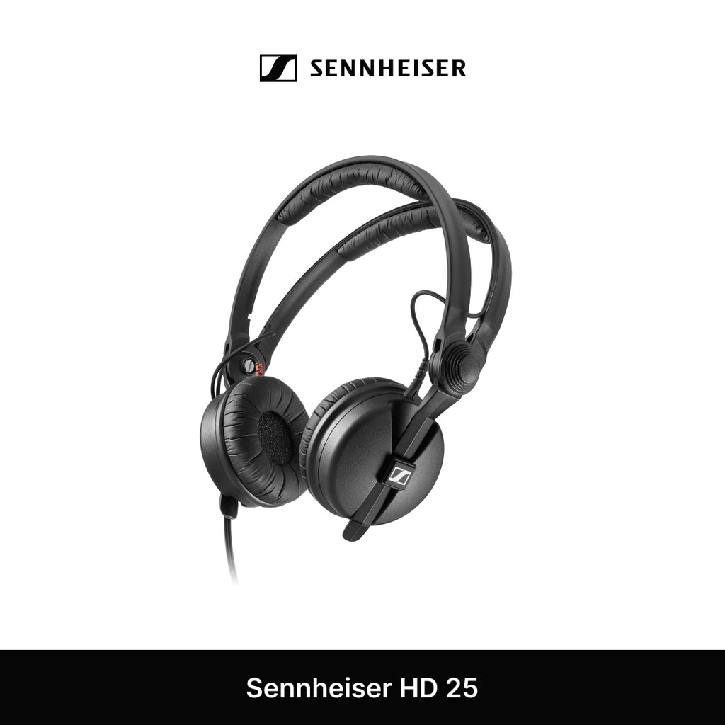 Sennheiser HD 25 Monitor Headphones – Red Dot Photo