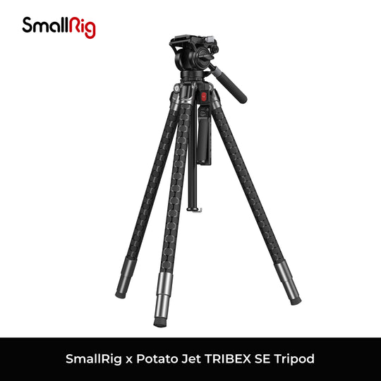 SmallRig x Potato Jet TRIBEX SE Tripod on a white background