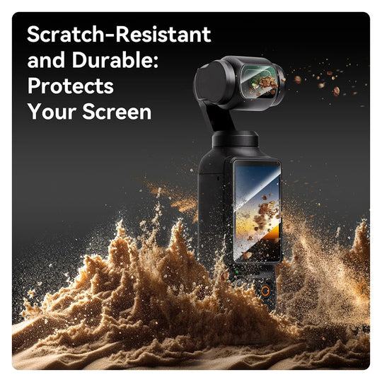 Product with sand and water splash, text &
