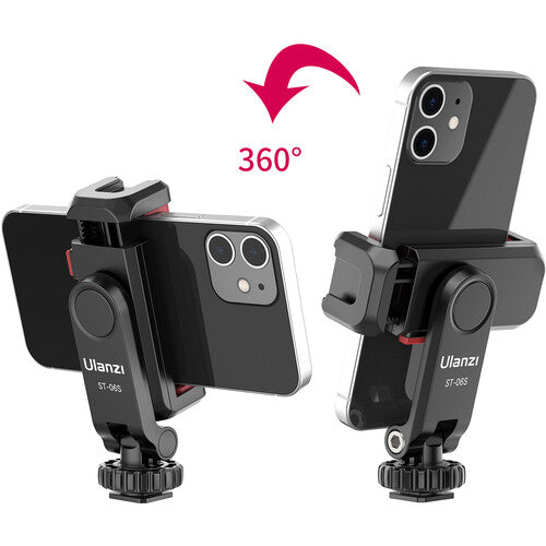 Ulanzi ST-06s Cold Shoe Smartphone Holder 2575