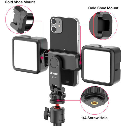 Ulanzi ST-06s Cold Shoe Smartphone Holder 2575