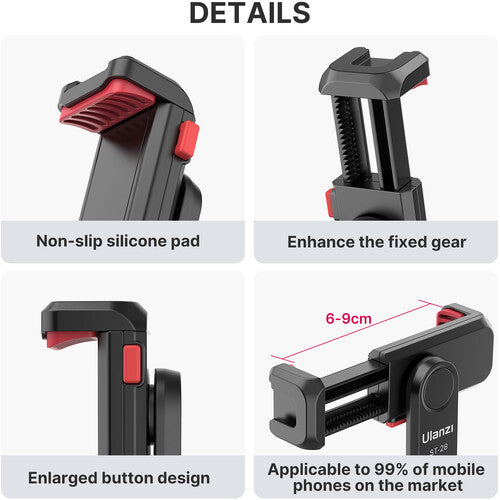 Ulanzi ST-06s Cold Shoe Smartphone Holder 2575