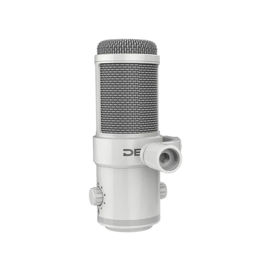 Deity VO-7U Dynamic USB Streamer Microphone With RGB Lights with Tripod Kit (Black, White)
