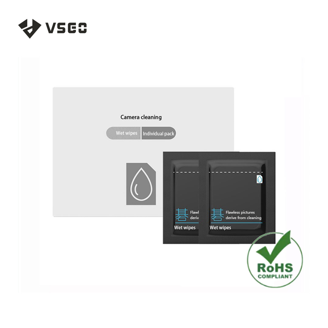 VSGO V-T01E 抗菌屏幕清洁 60x 湿巾套件