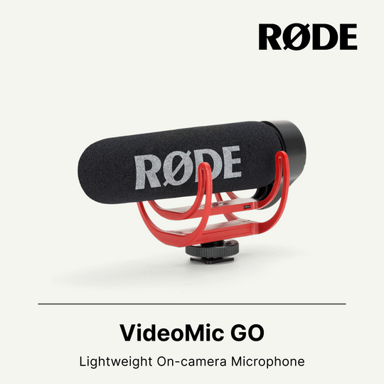 适用于 DSLR/无反光镜系统的 Rode Videomic GO 麦克风
