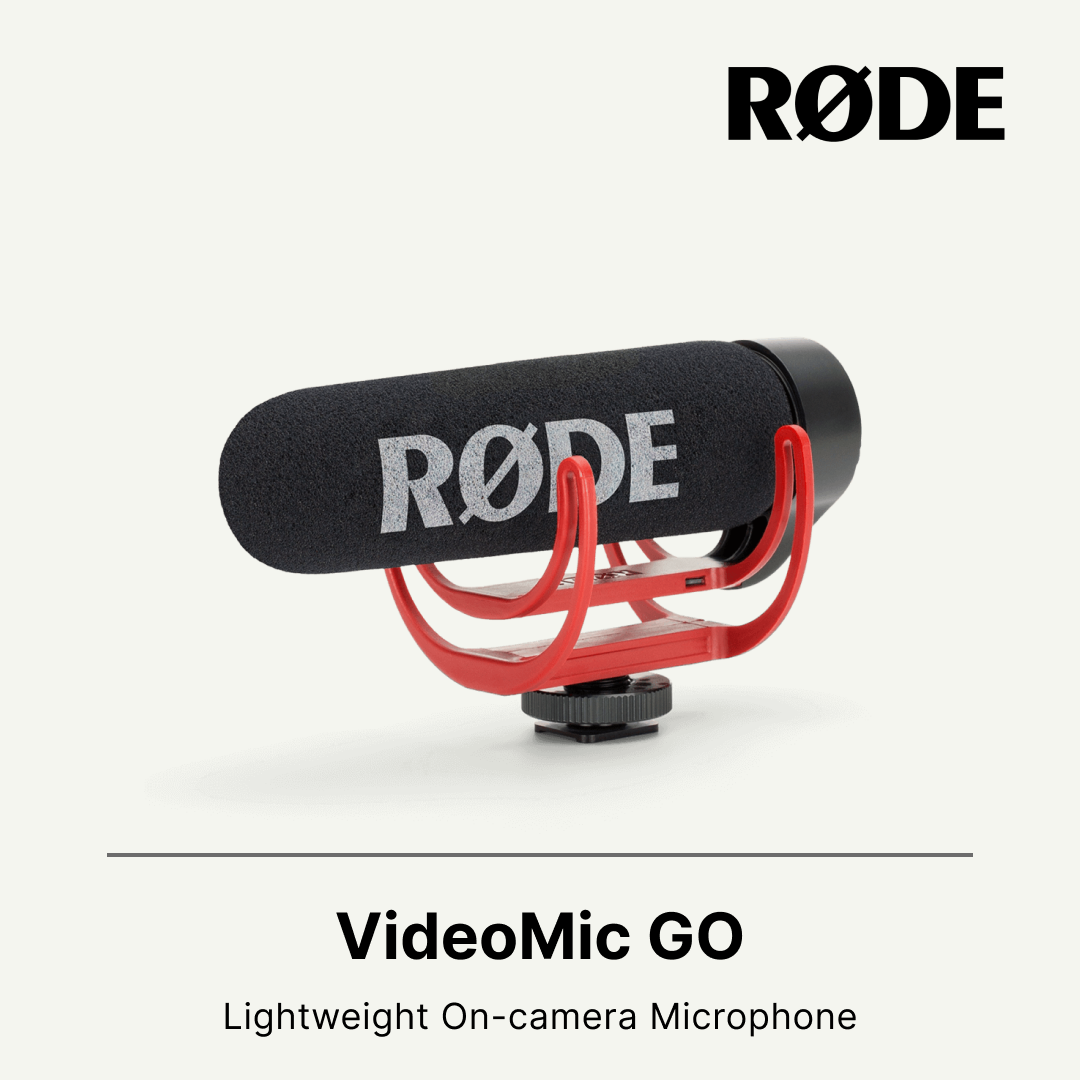 Rode Videomic GO Microphone for DSLR/Mirrorless system