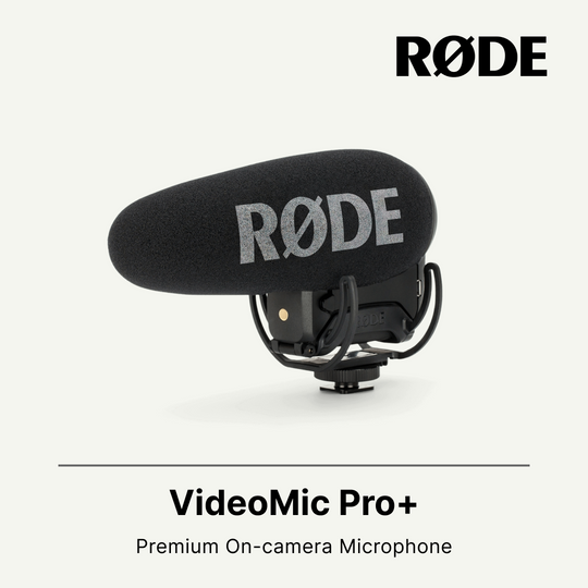 Rode Videomic Pro Plus Condenser Microphone