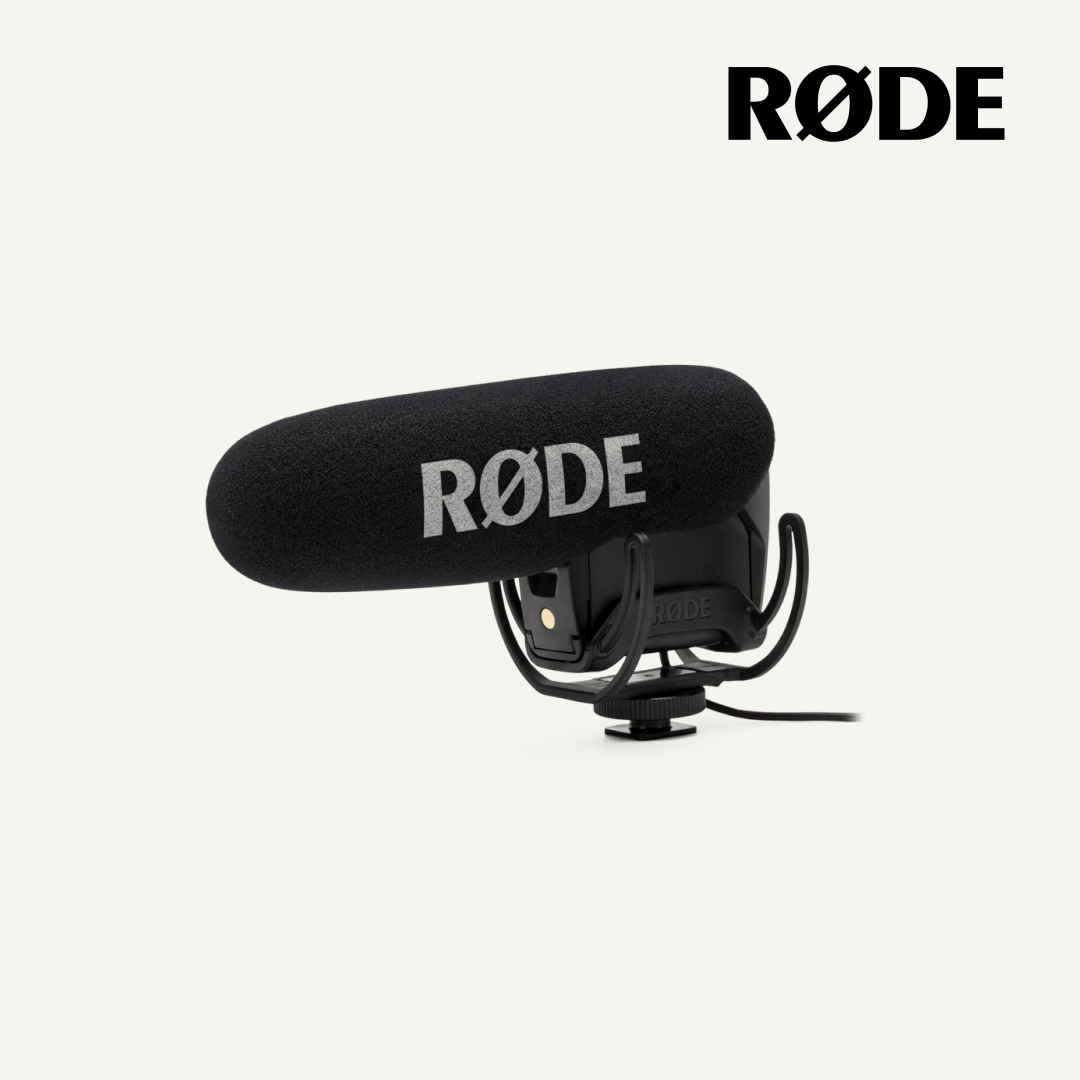 Rode VideoMic Pro with Rycote Lyre VMPR