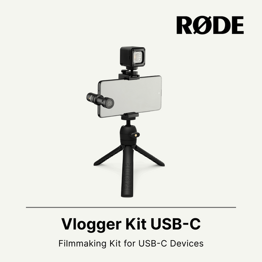 Rode USB-C 版 Vlogger 套件，带 Video Micro Type C 