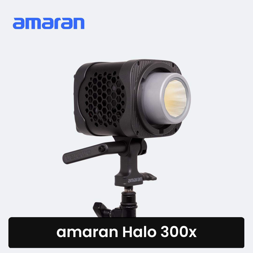 amaran Halo 300x LED COB Light - Red Dot Photo
