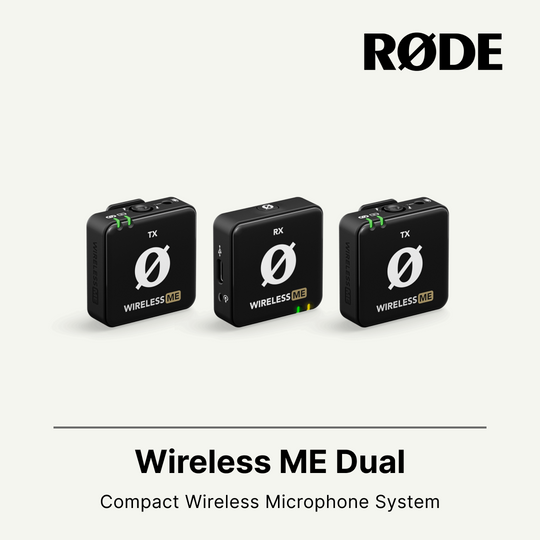 Rode Wireless ME Compact Digital Wireless Microphone System for Interview Content Creation