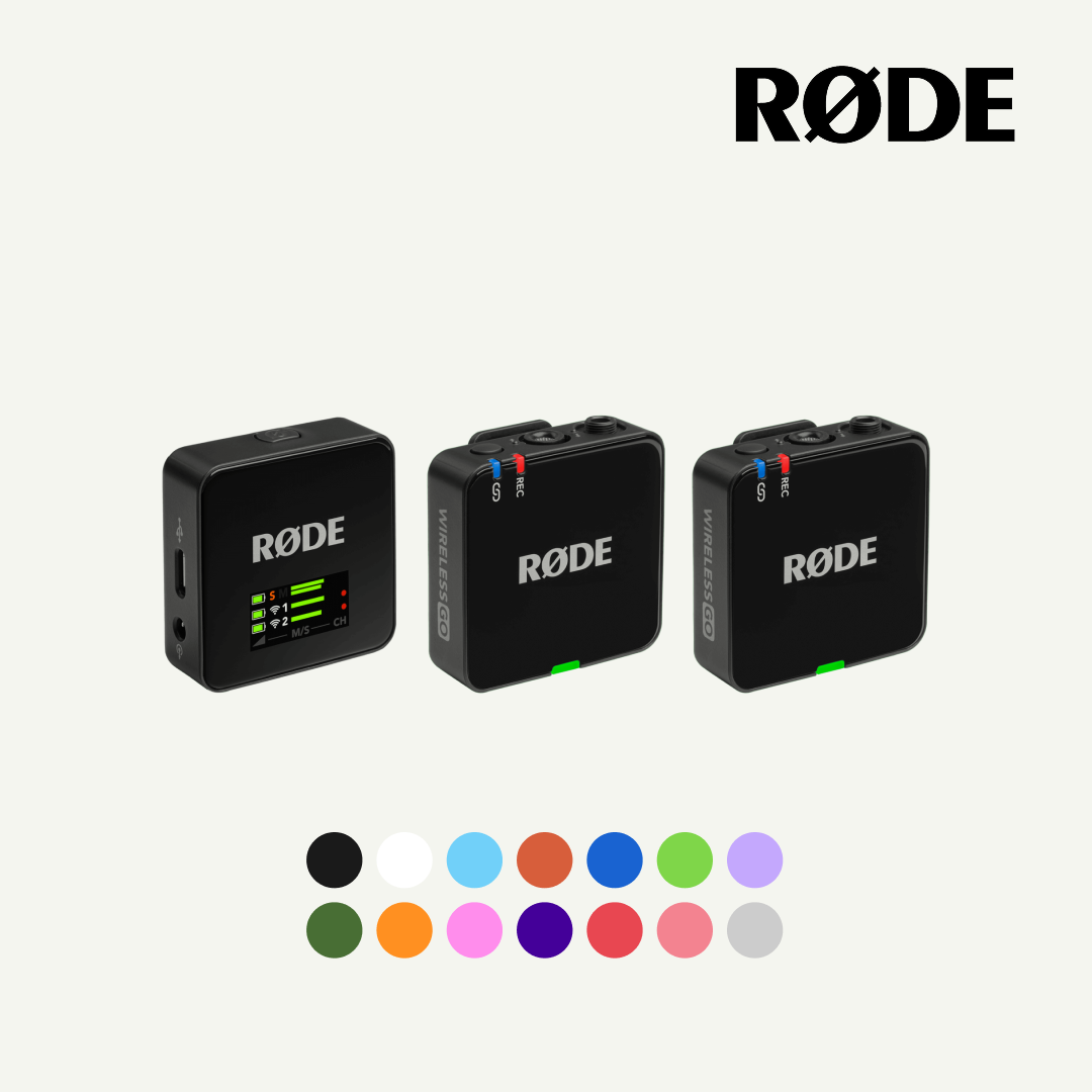 RØDE WIRELESS GO II Microphoneシングルセット Rode Wireless GO II Single set Compact Digital Wireless Microphone