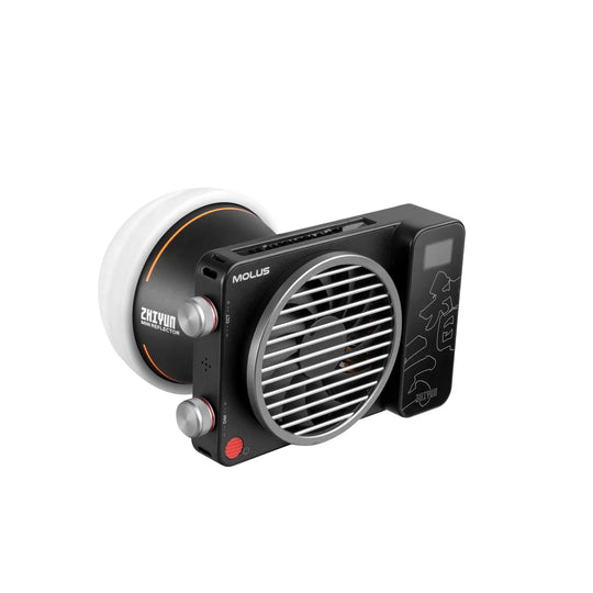 ZHIYUN MOLUS X100 100W Professional Portable LED Video Light on a white background