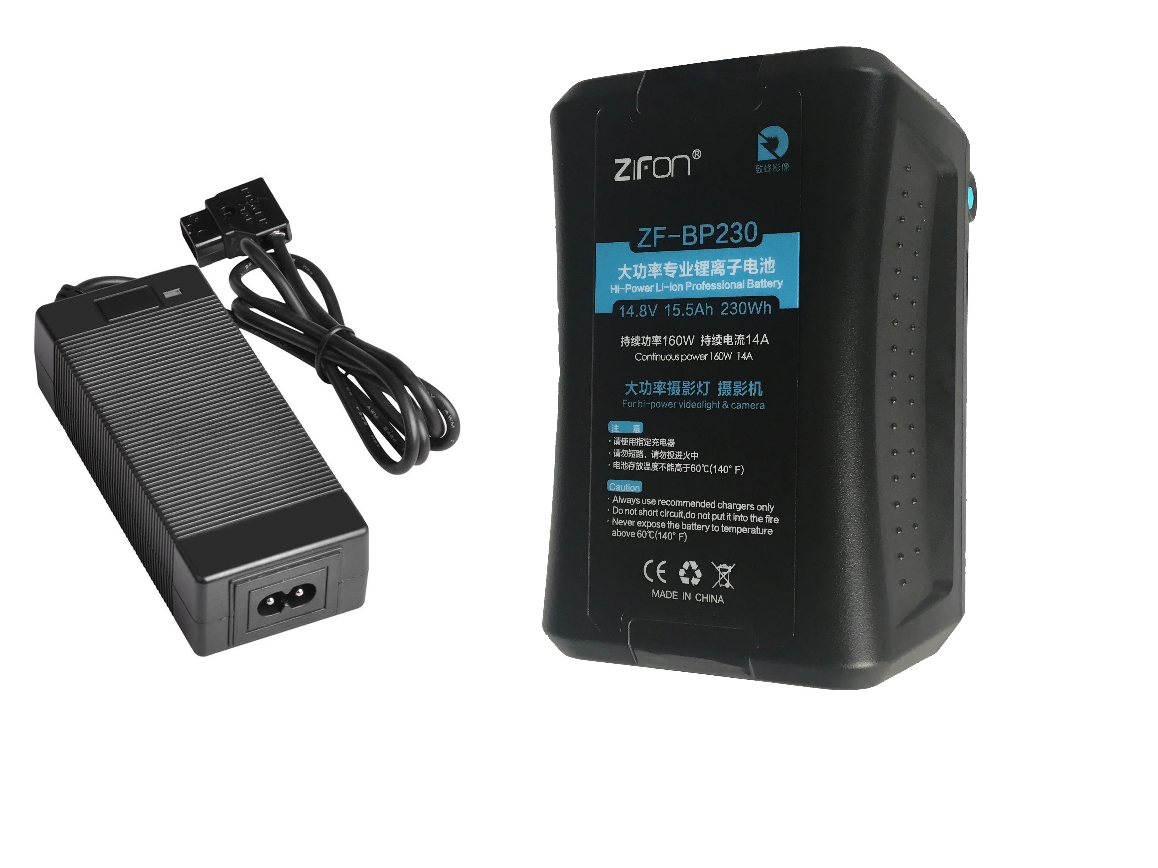 ZiFon ZF-BP230 230Wh 14.8V V-mount Battery (Suitable for Aputure