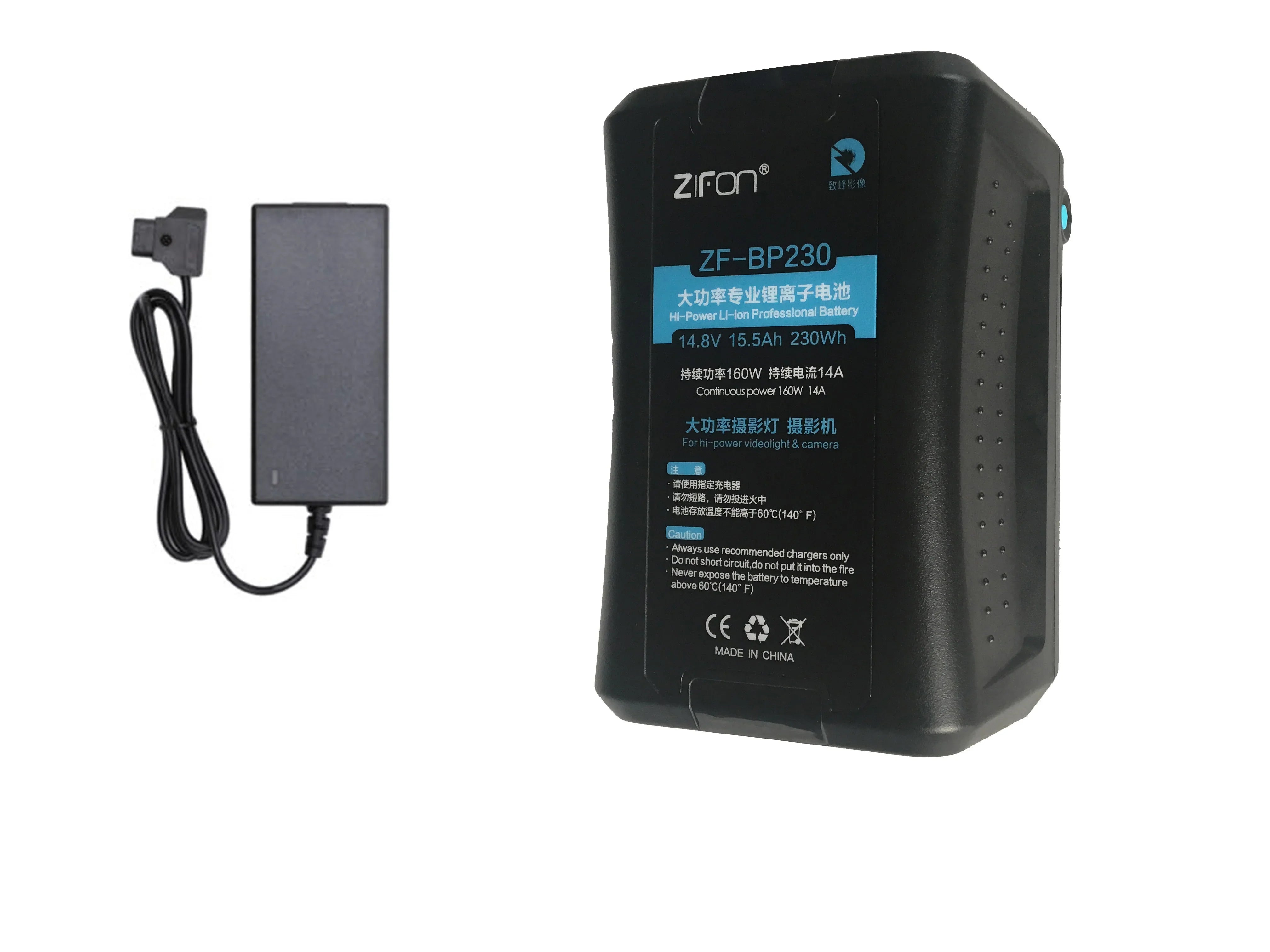 ZiFon ZF-BP230 230Wh 14.8V V-mount Battery (Suitable for Aputure