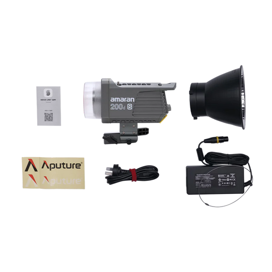 amaran 200D S COB Daylight LED Video Light with New Dual Blue Light Chipset Bowen Mount by Aputure