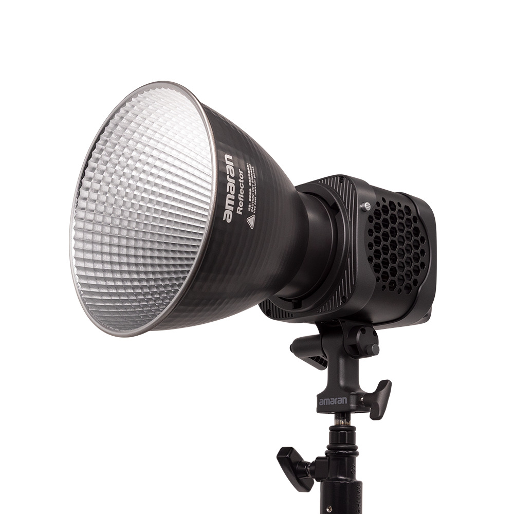 amaran Halo 200x LED COB Light on a white background