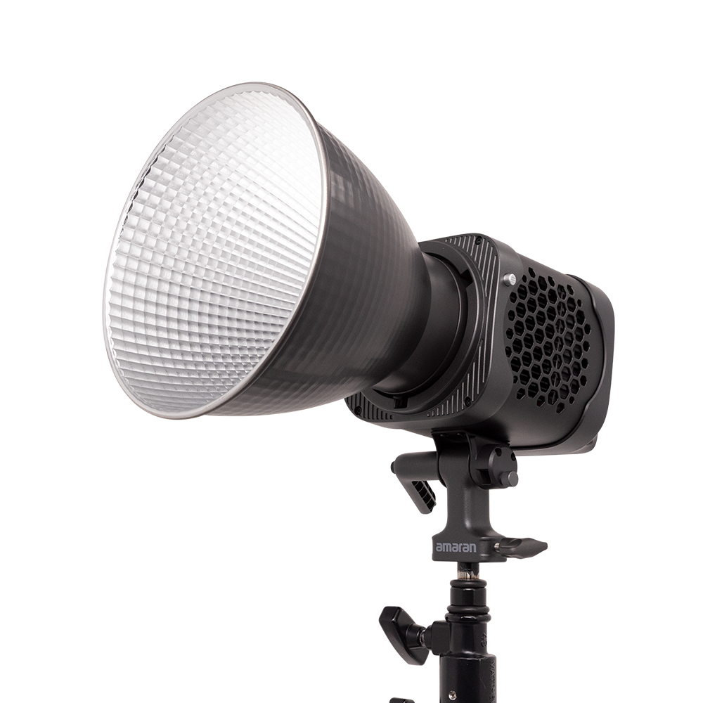 amaran Halo 300x Studio light with grid on a white background