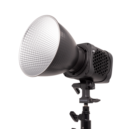 amaran Halo 300x Studio light with grid on a white background