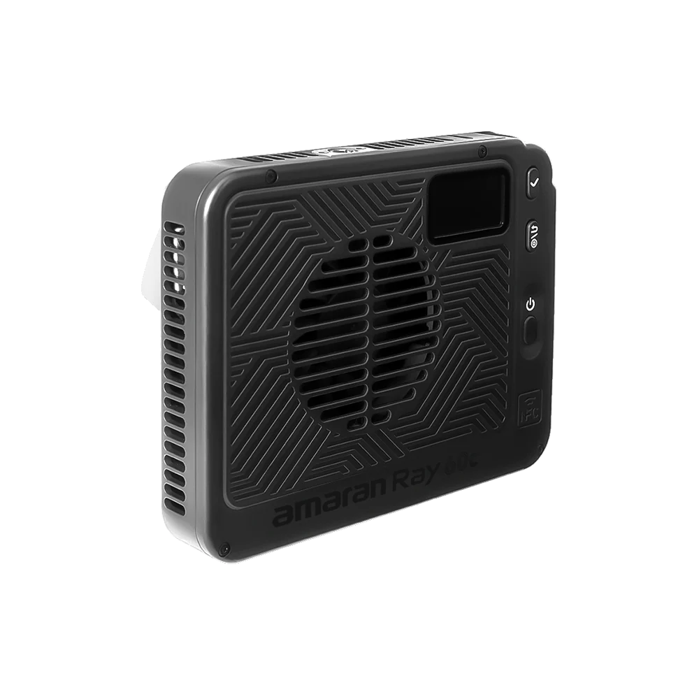 back shot of amaran Ray 60c on a white background