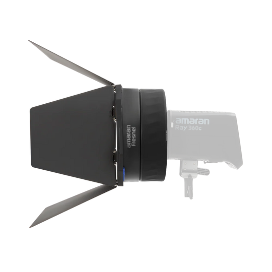 Black light modifier with 'Ameram' branding on a white background