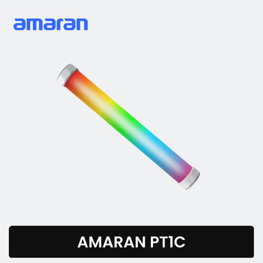 Amaran PT1c RGB LED Tube Light Pixel Tube Light 30cm Practical Light for Photo, Video and Film