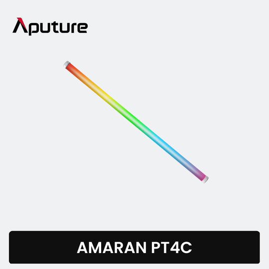 amaran PT4c RGB LED Tube Light Pixel Tube Light 120cm Practical Light for Photo, Video and Film ( Single | 2 -Light Kit)
