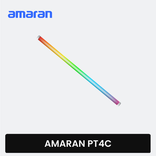 Amaran PT4c RGB LED Tube Light Pixel Tube Light 120cm Practical Light for Photo, Video and Film ( Single | 2 -Light Kit)