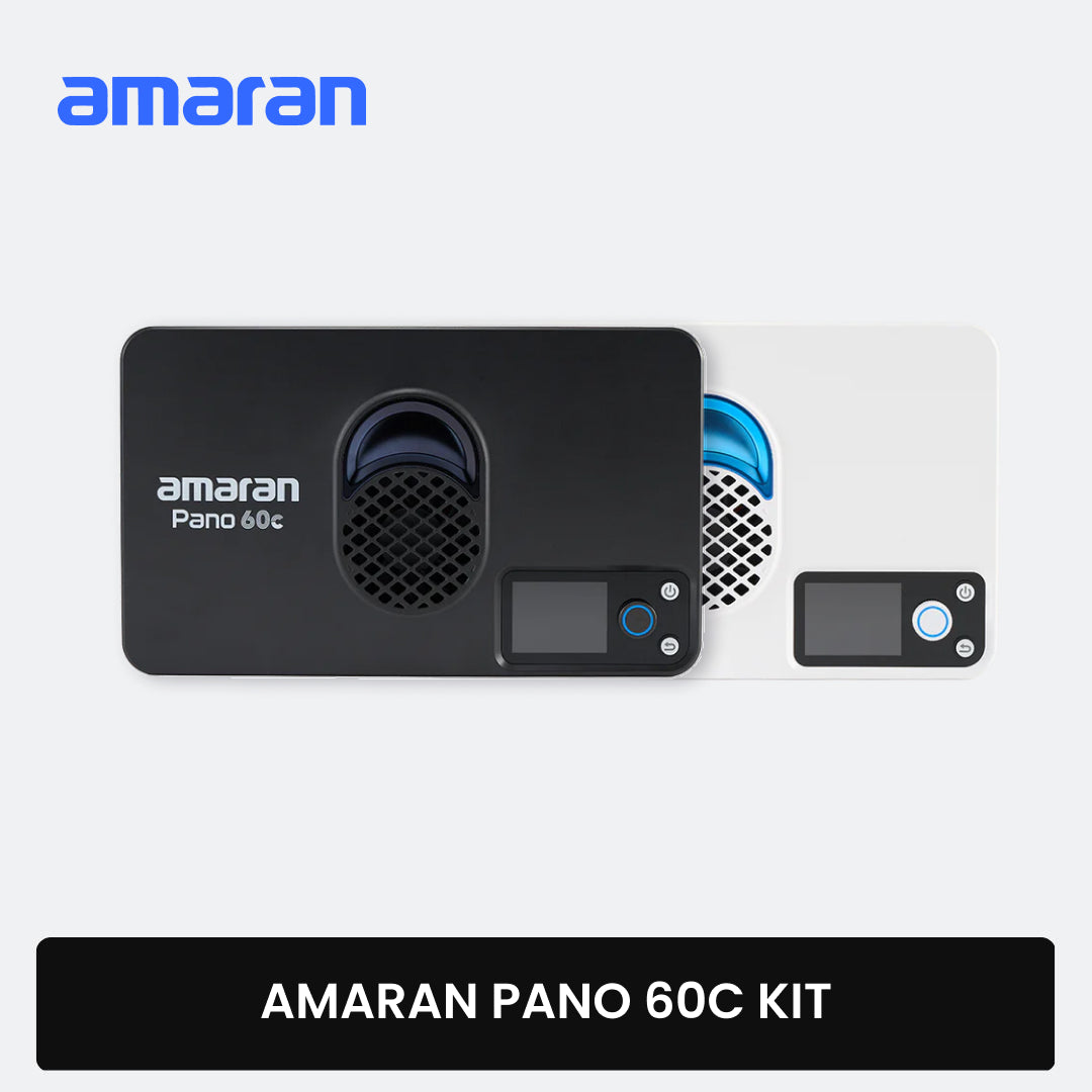 amaran Pano 60c RGB COB Mobile Light Panel Kit (Charcoal & White