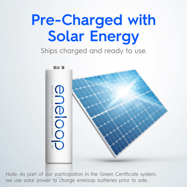 [Made in Japan] [FREE DELIVERY] [MAY 2020] Panasonic Eneloop 2000mAh NiMH Rechargeable AA Pre Charged Batteries with FREE Battery Case