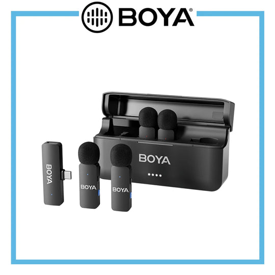 Boya BY-V4U 4-Channel Mini Wireless Microphone (Type-C)