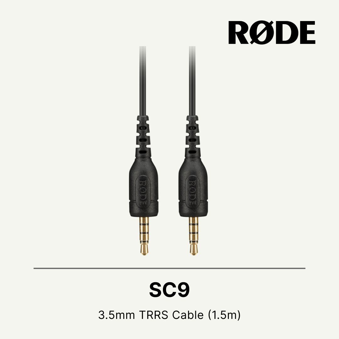 Rode SC9 3.5mm TRRS 转 TRRS 线缆