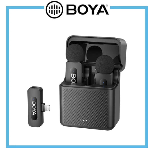 Boya BY-V3 2.4 GHz Dual-Channel Wireless Microphone