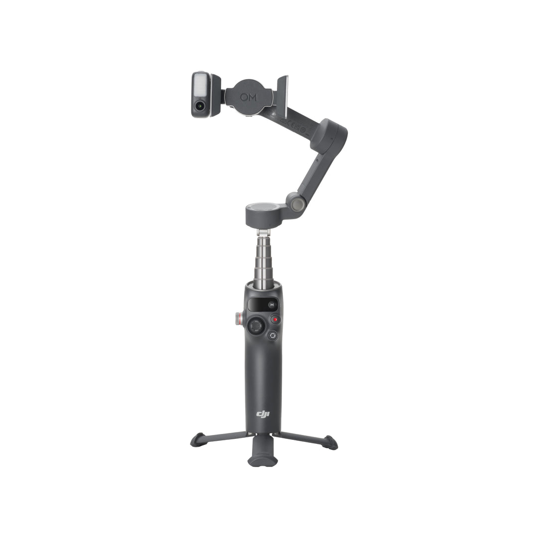 DJI Osmo Mobile 3 handheld stabilizer on a white background