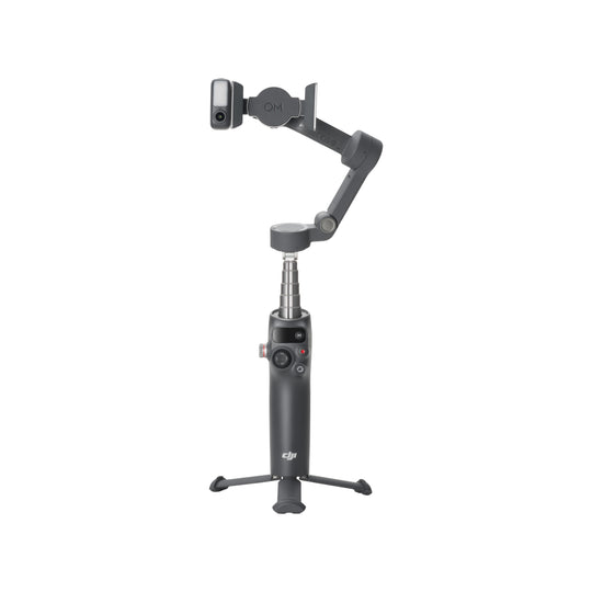 DJI Osmo Mobile 3 handheld stabilizer on a white background