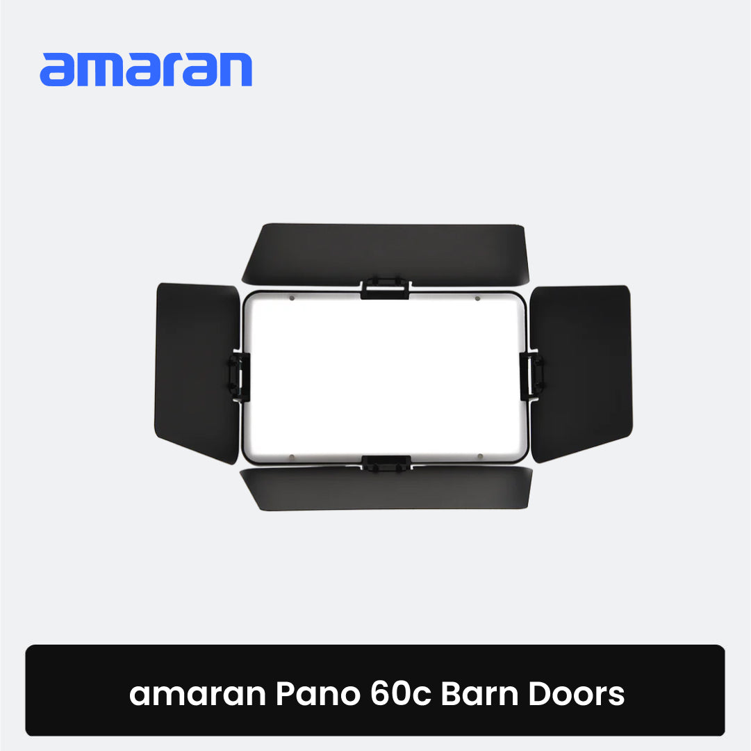 amaran Pano 60c Barndoors