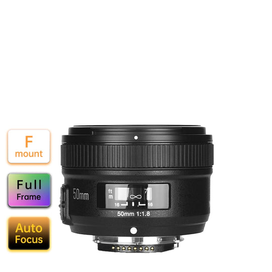 YongNuo 50mm f/1.8 Lens (For Nikon mount)