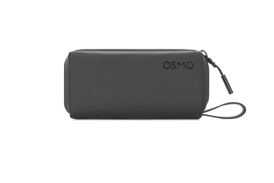 Black carrying case with 'OSMO' branding on a white background