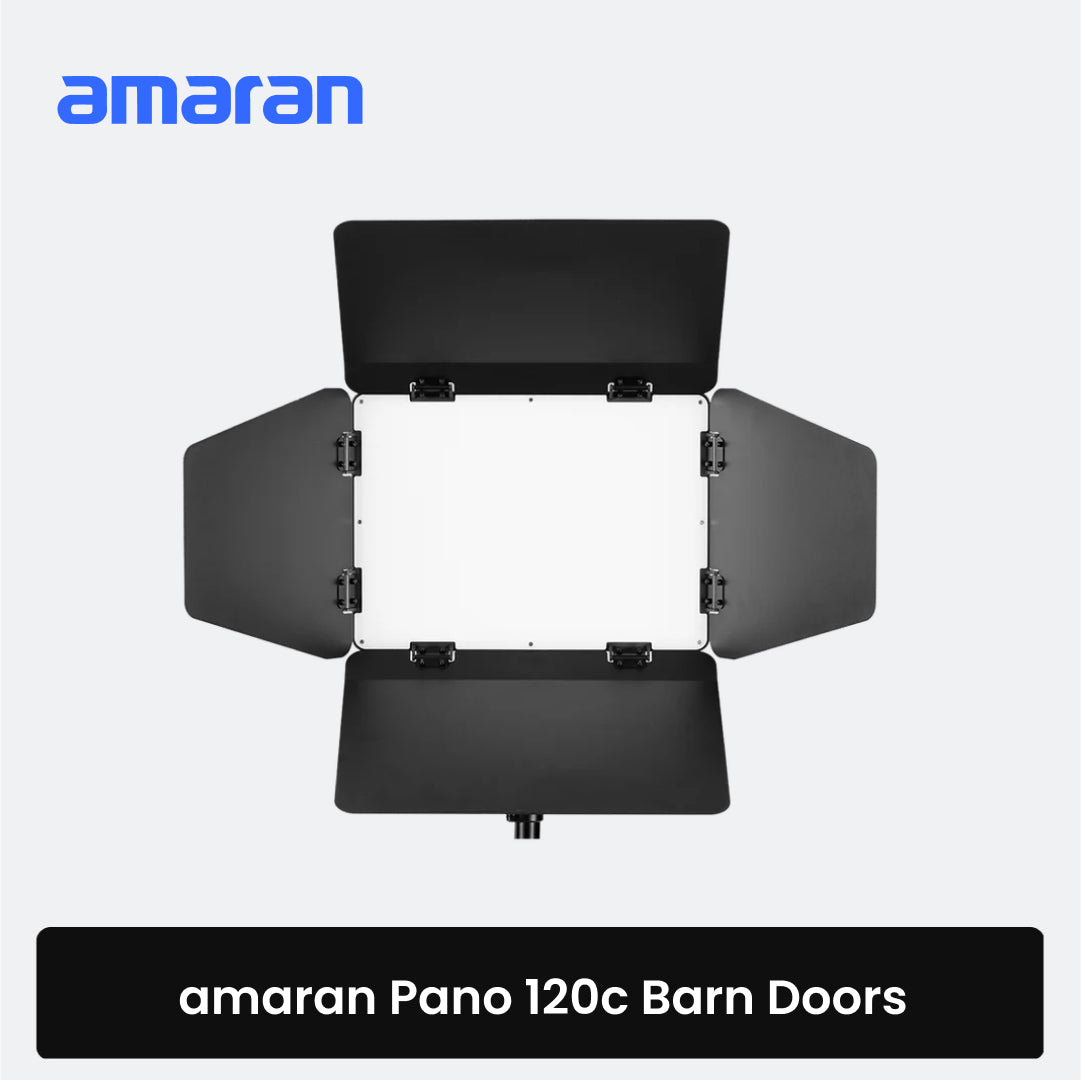 amaran Pano 120c Barndoors