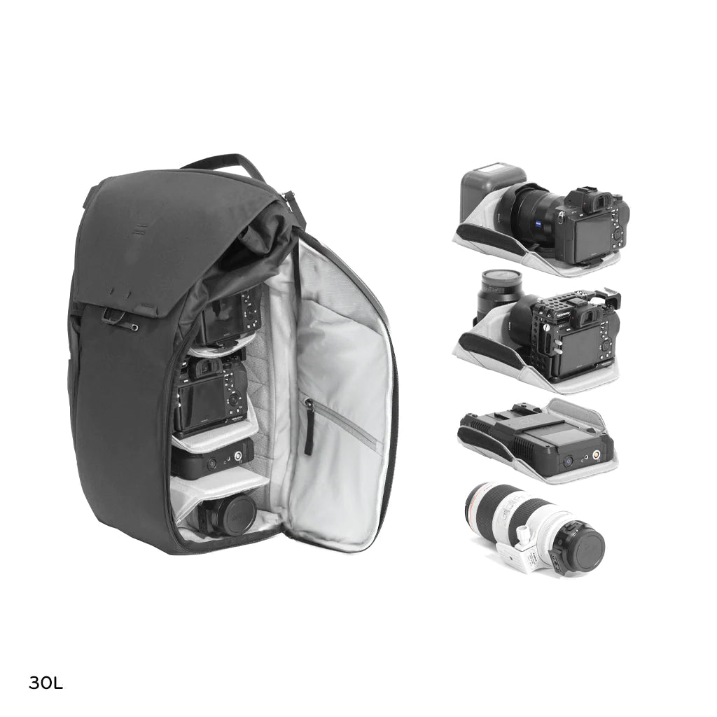 Peak Design Everyday Backpack 30L V2 (Black, Charcoal, Midnight, Coyote)