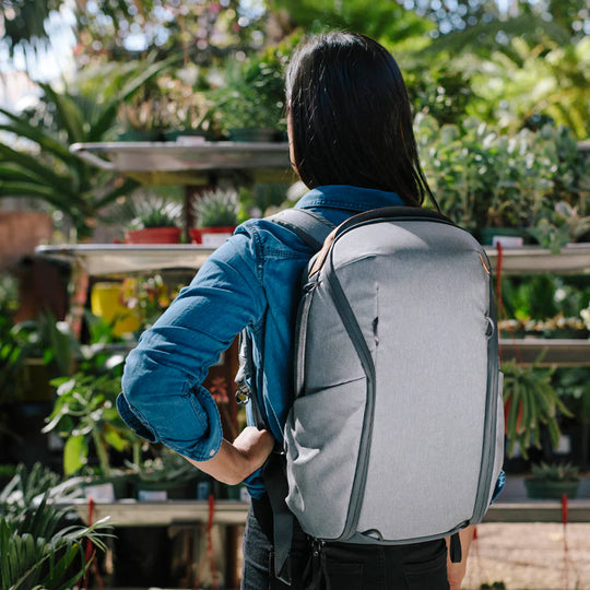 （当天发货）Peak Design 日常背包拉链 15L（黑色、骨色、灰白色、午夜色）