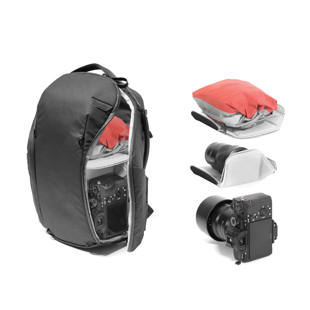 (Same Day Delivery)Peak Design Everyday Backpack Zip 15L (Black, Bone, Ash, Midnight)