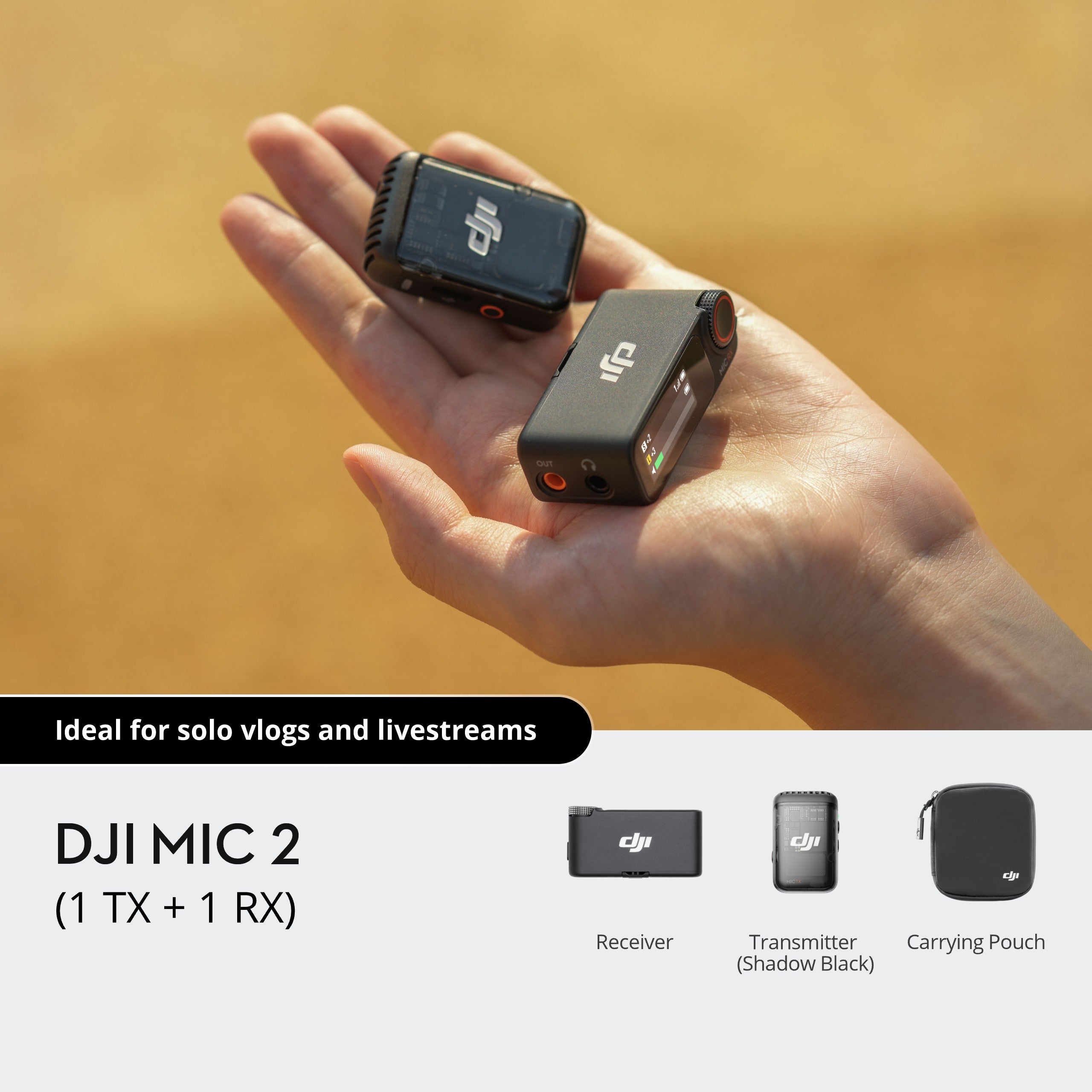 DJI Mic 2 Wireless Microphone System Singapore – Red Dot Photo