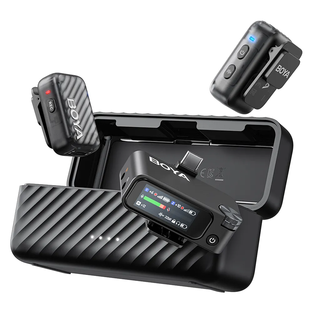Boya Boyamic 2 World's 1st AI-Powered Mini Wireless Microphone