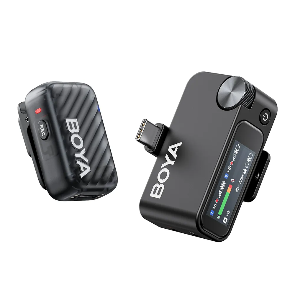 Boya Boyamic 2 World's 1st AI-Powered Mini Wireless Microphone