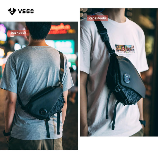VSGO Black Snipe Camera Daily Shoulder Bag 4L
