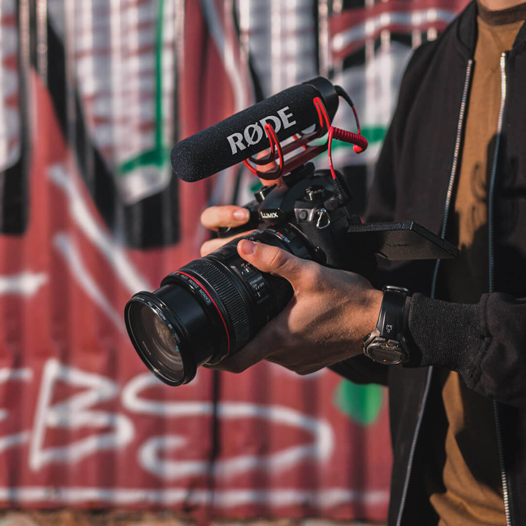 Dslr With Rode Microphone Rode Videomic GO Microphone for DSLR/Mirrorless system – Red Dot Photo